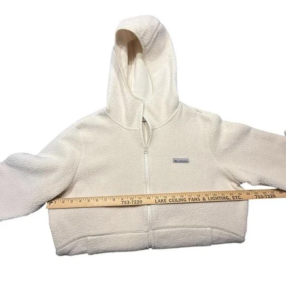 Columbia Fleece Jacket White - Womens - Picture 6 of 8